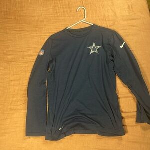 Cowboys nfl Nike dri-fit long sleeve shirt